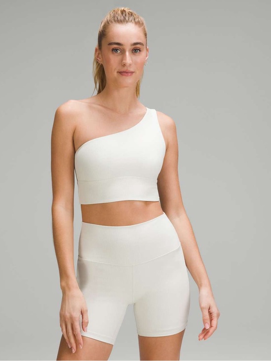 lululemon athletica Other - Lululemon Align Asymmetrical Ribbed Bra *Light Support A/B Cup Shine Size 10 NWT